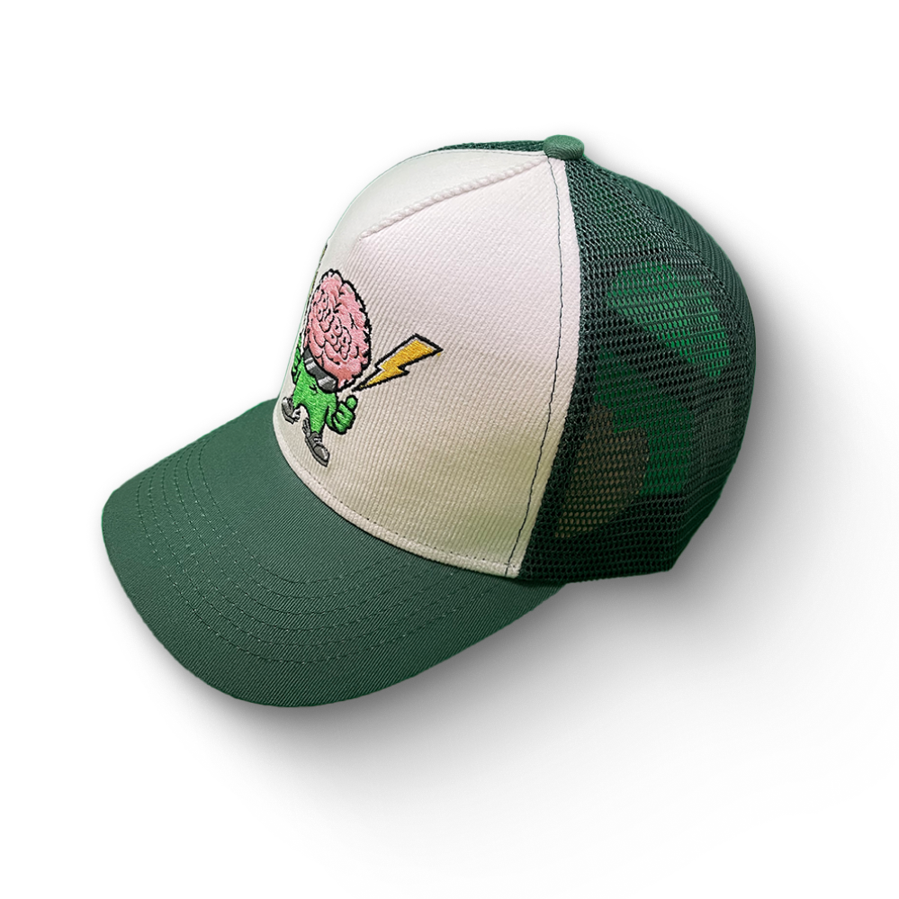 Green corduroy Snapback