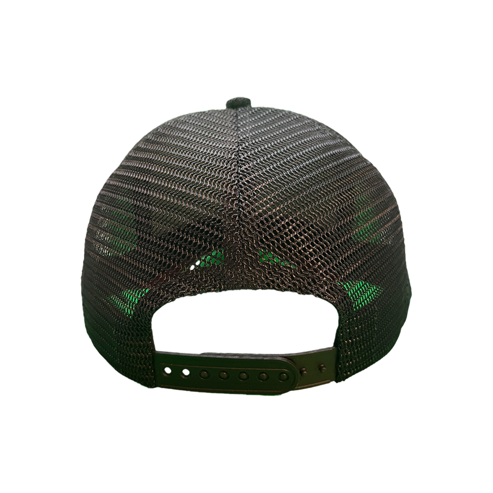 All-Black Corduroy Trucker Snapback