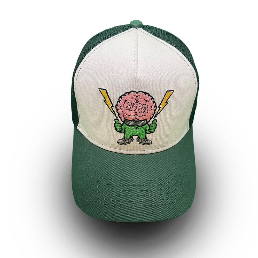 Green corduroy Snapback
